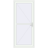 Pricing Internal doors 1000x2300 mm REHAU BASE 60 TERRACE (Т94) RAL 9016 Traffic white two-sided