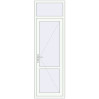 Pricing Internal doors 760x2400 mm REHAU BASE 60 TERRACE (Т94) RAL 9016 Traffic white two-sided