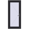 Pricing Internal doors 800x1750 mm REHAU BASE 60 (Z74) BLACK_ULTI-MATT two-sided