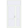 Pricing Internal doors 1300x2500 mm REHAU OPTIMUM 70 (Z74) RAL 9016 Traffic white two-sided