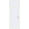 Pricing Internal doors 830x2350 mm REHAU BASE 60 (Z74) RAL 9016 Traffic white two-sided