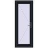 Pricing Internal doors 700x1800 mm REHAU BASE 60 TERRACE (Т94) BLACK_COOL_110L-2 external