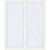 Pricing Tilt-and-Turn 1770x2170 mm KORSA ENERGY-SAVING REHAU SYNEGO MD