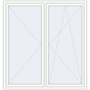 Pricing Tilt-and-Turn 1700x1800 mm REHAU OPTIMUM EURO-DESIGN 70 RAL 9016 Traffic white two-sided