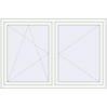 Pricing Tilt-and-Turn 1650x1100 mm REHAU ENERGY-SAVING SYNEGO MD RAL 9016 Traffic white two-sided