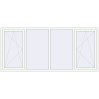 Pricing Tilt-and-Turn 2825x1270 mm REHAU ENERGY-SAVING SYNEGO MD RAL 9016 Traffic white two-sided