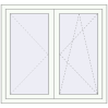 Pricing Tilt-and-Turn 1180x1100 mm EPSILON OPTIMA RAL 9016 Traffic white two-sided