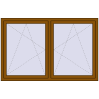 Ustalenie cen Okna skrzydłowe 1755x1160 mm REHAU ENERGY-SAVING SYNEGO MD GOLDEN OAK zewnętrzny