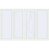 Pricing Tilt-and-Turn 2000x1295 mm REHAU OPTIMUM EURO-DESIGN 70 RAL 9016 Traffic white two-sided