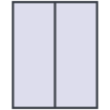 Pricing Tilt-and-Turn 2000x2500 mm REHAU BRILLANT DESIGN ANTHRACITE_GREY_STRUKTURAL two-sided