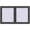Pricing Tilt-and-Turn 1770x1055 mm REHAU ENERGY-SAVING SYNEGO MD BASALT_GREY external