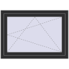 Pricing Tilt-and-Turn 1050x750 mm REHAU OPTIMUM EURO-DESIGN 70 ANTHRACITE_GREY_GLATT two-sided