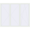 Pricing Tilt-and-Turn 3000x2400 mm REHAU ENERGY-SAVING SYNEGO MD RAL 9016 Traffic white two-sided