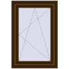 Pricing Tilt-and-Turn 650x950 mm CLASICTHERM 70 DARK_OAK external