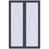 Pricing Tilt-and-Turn 1500x2300 mm REHAU ENERGY-SAVING SYNEGO MD ANTHRACITE_GREY_STRUKTURAL two-sided