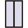 Pricing Tilt-and-Turn 1500x2300 mm REHAU ENERGY-SAVING SYNEGO MD BLACK_BROWN two-sided