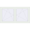Pricing Tilt-and-Turn 1770x965 mm REHAU ENERGY-SAVING SYNEGO MD RAL 9016 Traffic white two-sided
