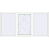Pricing Tilt-and-Turn 2000x1030 mm REHAU OPTIMUM EURO-DESIGN 70 RAL 9016 Traffic white two-sided