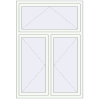 Ustalenie cen Okna skrzydłowe 1210x1760 mm REHAU OPTIMUM EURO-DESIGN 70 RAL 9016 Traffic white dwustronny