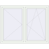 Pricing Tilt-and-Turn 1550x1300 mm REHAU OPTIMUM EURO-DESIGN 70 RAL 9016 Traffic white two-sided