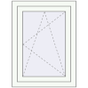Pricing Tilt-and-Turn 550x800 mm REHAU OPTIMUM EURO-DESIGN 70 RAL 9016 Traffic white two-sided