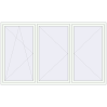 Ustalenie cen Okna skrzydłowe 2700x1600 mm REHAU OPTIMUM EURO-DESIGN 70 RAL 9016 Traffic white dwustronny