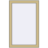 Pricing Tilt-and-Turn 580x920 mm ALU STANDARD 72 RAL 1000 Green beige two-sided