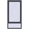 Pricing Tilt-and-Turn 900x1800 mm REHAU OPTIMUM EURO-DESIGN 70 ANTHRACITE_GREY_STRUKTURAL two-sided
