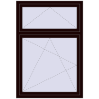 Pricing Tilt-and-Turn 1099x1600 mm REHAU OPTIMUM EURO-DESIGN 70 CHOCOLATE_BROWN two-sided