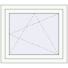 Ustalenie cen Okna skrzydłowe 750x700 mm CLASICTHERM 70 RAL 9016 Biały dwustronny