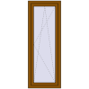 Pricing Tilt-and-Turn 600x1600 mm CLASICTHERM 70 GOLDEN OAK two-sided