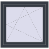 Pricing Tilt-and-Turn 870x830 mm REHAU OPTIMUM EURO-DESIGN 70 ANTHRACITE_GREY_STRUKTURAL two-sided