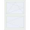 Pricing Tilt-and-Turn 1200x1700 mm REHAU ENERGY-SAVING SYNEGO MD RAL 9016 Traffic white two-sided