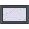 Ustalenie cen Okna skrzydłowe 1100x700 mm CLASICTHERM 70 ANTHRACITE_GREY_STRUKTURAL dwustronny