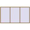 Pricing Tilt-and-Turn 4000x2200 mm REHAU OPTIMUM EURO-DESIGN 70 GOLDEN OAK two-sided