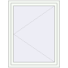Pricing Tilt-and-Turn 1000x1300 mm REHAU ENERGY-SAVING SYNEGO MD RAL 9016 Traffic white two-sided