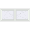 Ustalenie cen Okna skrzydłowe 1680x680 mm REHAU ENERGY-SAVING SYNEGO MD RAL 9016 Traffic white dwustronny