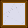 Pricing Tilt-and-Turn 1000x1000 mm EPSILON OPTIMA GOLDEN OAK external