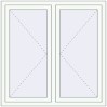 Pricing Tilt-and-Turn 1250x1250 mm REHAU OPTIMUM EURO-DESIGN 70 RAL 9016 Traffic white two-sided