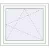 Pricing Tilt-and-Turn 945x825 mm REHAU OPTIMUM EURO-DESIGN 70 RAL 9016 Traffic white two-sided