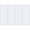 Pricing Tilt-and-Turn 3000x2100 mm ALU STANDARD 72 RAL 9016 Traffic white two-sided