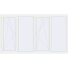 Pricing Tilt-and-Turn 2800x1600 mm REHAU ENERGY-SAVING SYNEGO MD RAL 9016 Traffic white two-sided