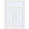 Pricing Tilt-and-Turn 1100x1550 mm REHAU OPTIMUM EURO-DESIGN 70 RAL 9016 Traffic white two-sided