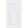 Pricing Tilt-and-Turn 500x1000 mm REHAU OPTIMUM EURO-DESIGN 70 RAL 9016 Traffic white two-sided
