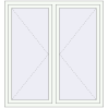Pricing Tilt-and-Turn 1400x1500 mm REHAU ENERGY-SAVING SYNEGO MD RAL 9016 Traffic white two-sided