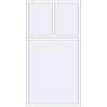 Pricing Tilt-and-Turn 1200x2300 mm REHAU OPTIMUM EURO-DESIGN 70 RAL 9016 Traffic white two-sided