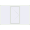 Pricing Tilt-and-Turn 2260x1500 mm REHAU OPTIMUM EURO-DESIGN 70 RAL 9016 Traffic white two-sided