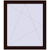 Ustalenie cen Okna skrzydłowe 1300x1500 mm REHAU ENERGY-SAVING SYNEGO MD CHOCOLATE_BROWN dwustronny