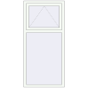 Pricing Tilt-and-Turn 800x1700 mm REHAU BRILLANT DESIGN RAL 9016 Traffic white two-sided