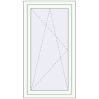 Ustalenie cen Okna skrzydłowe 720x1280 mm KORSA OPTIMUM REHAU EURO 70